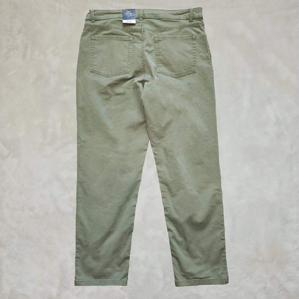 Men's 5 Pocket Cargo Pants, Size 40 x 30, Green, 5 Pocket , Jeans Large, NWT - Picture 3 of 9
